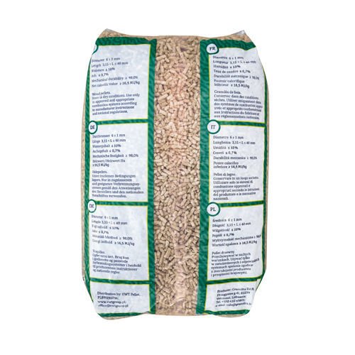 Pellet drzewny EWT Lithuanian 15 kg - obrazek 3