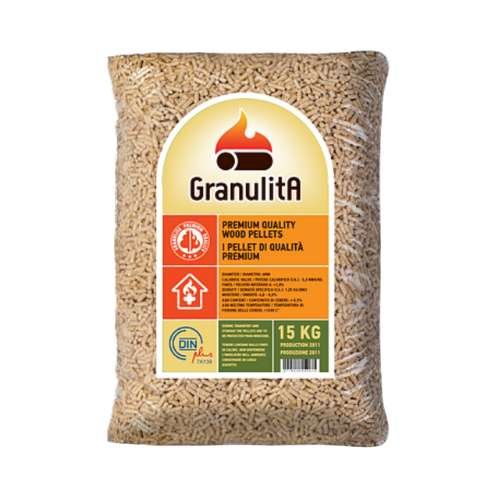 Pellet drzewny Granulita 15 kg